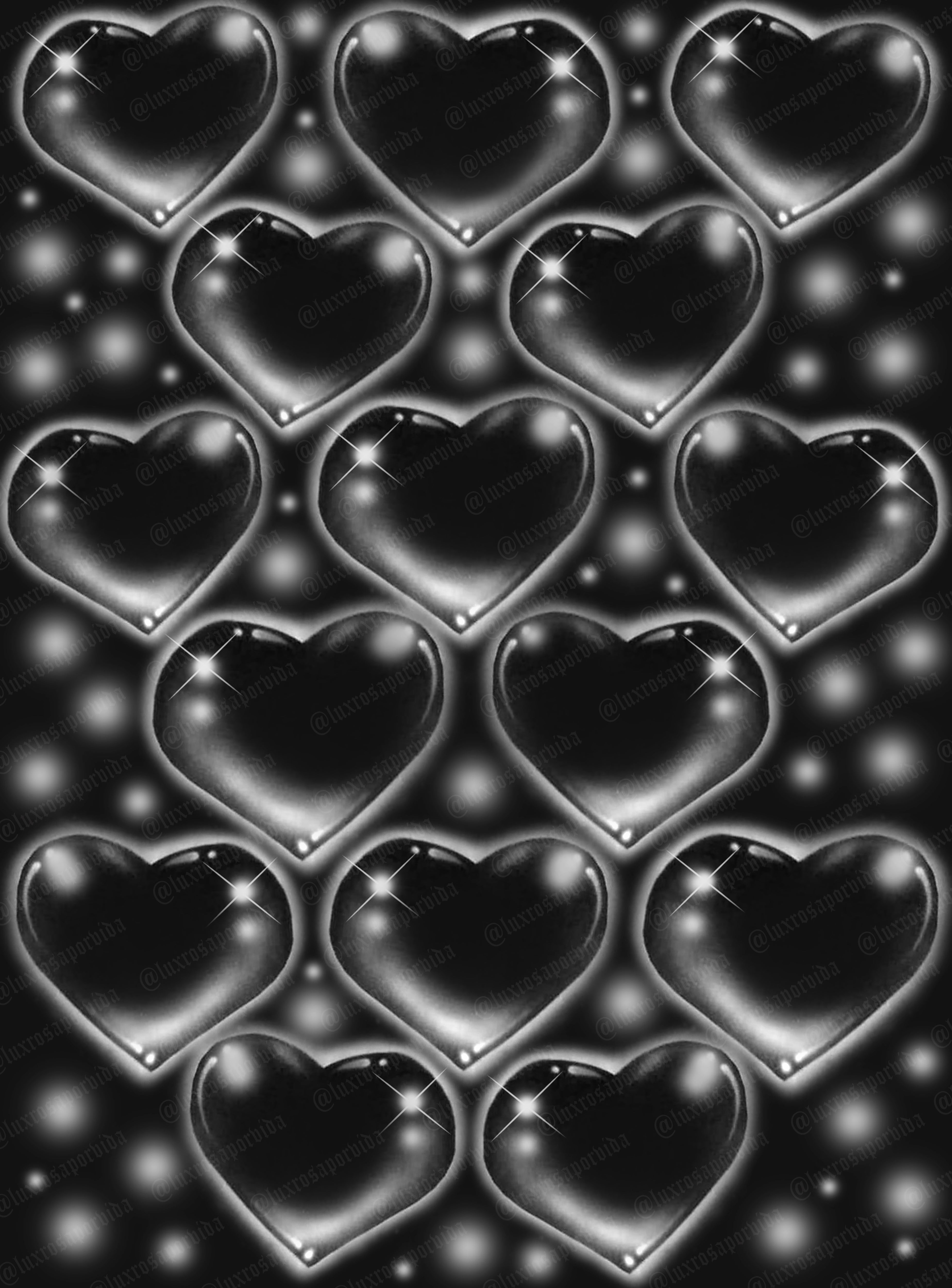 EXTRA EXTRA LARGE Early 2000s Y2K 'LOVE TKO' Glamour Shots Airbrush 90s XXL Backdrop (BLACK) (XXL) Exclusive!!