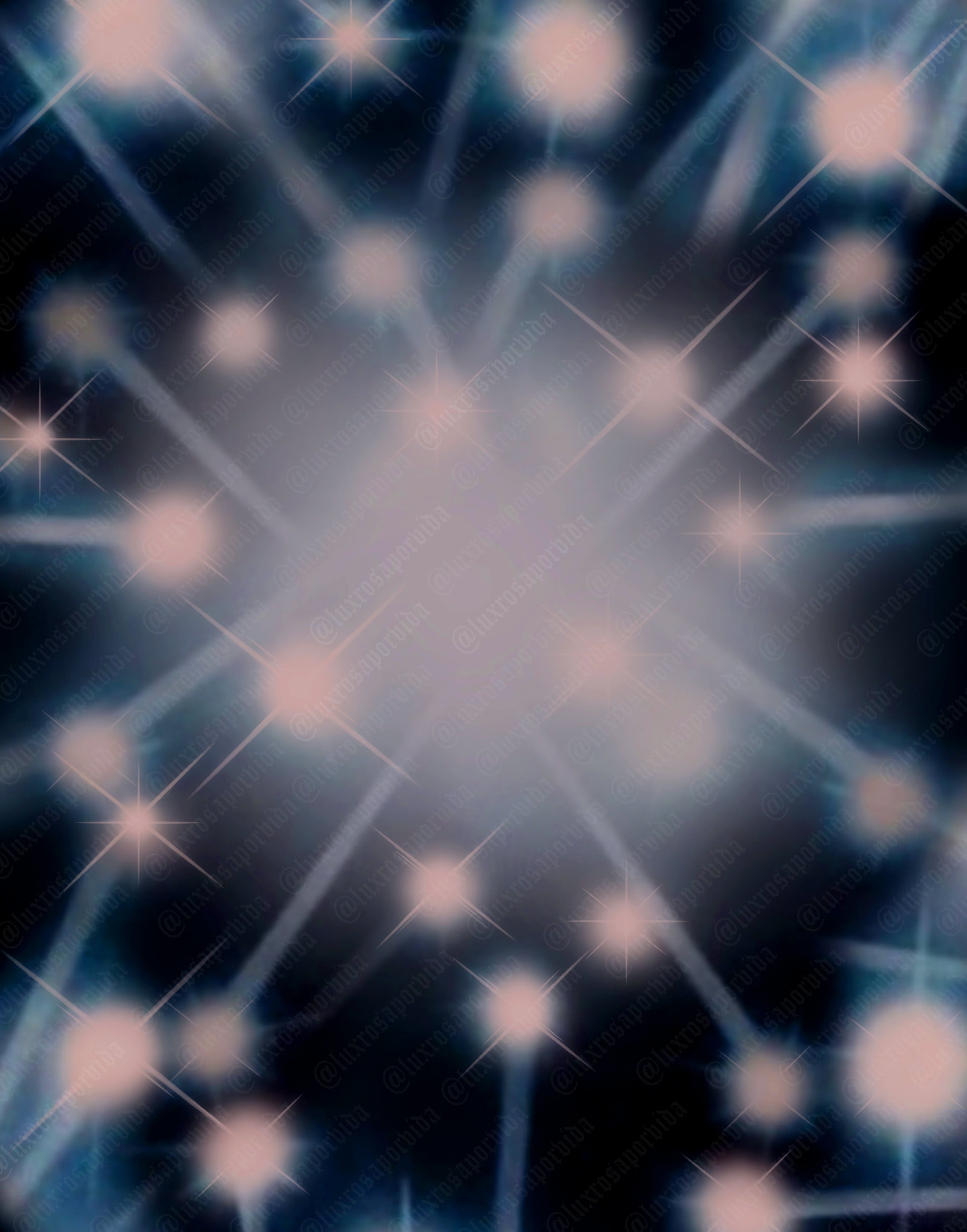 Y2K AIRBRUSH EARLY 2000s 'MALL SHOTS' Sparkle 90s Old School Star Shots Lowrider Backdrop (DEEP BLUES) (Extra Large)