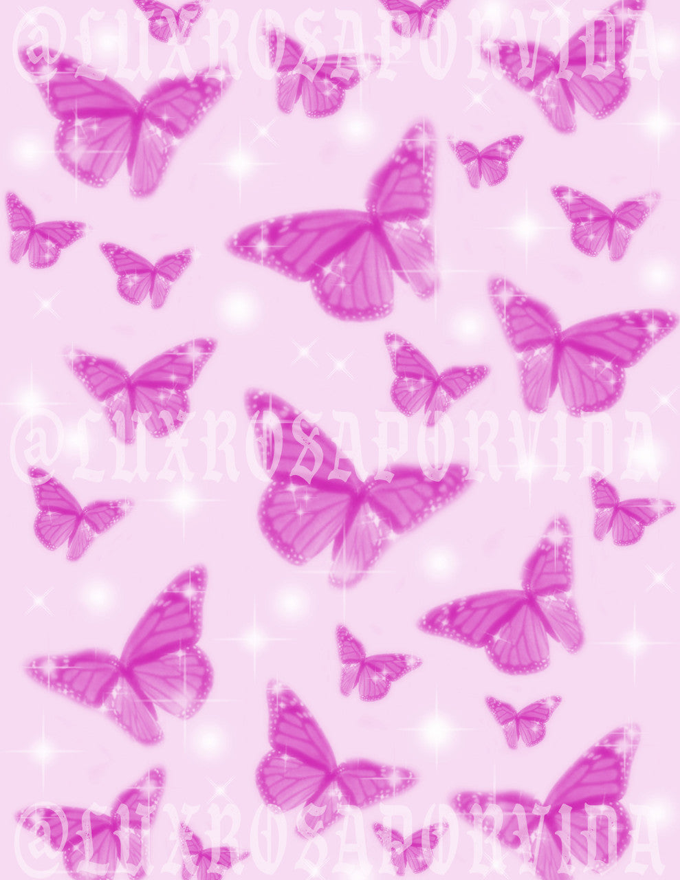 Glamour Shotz 'A Midsummer Nights Dream' Airbrushed Backdrop PINKS (Extra Large)