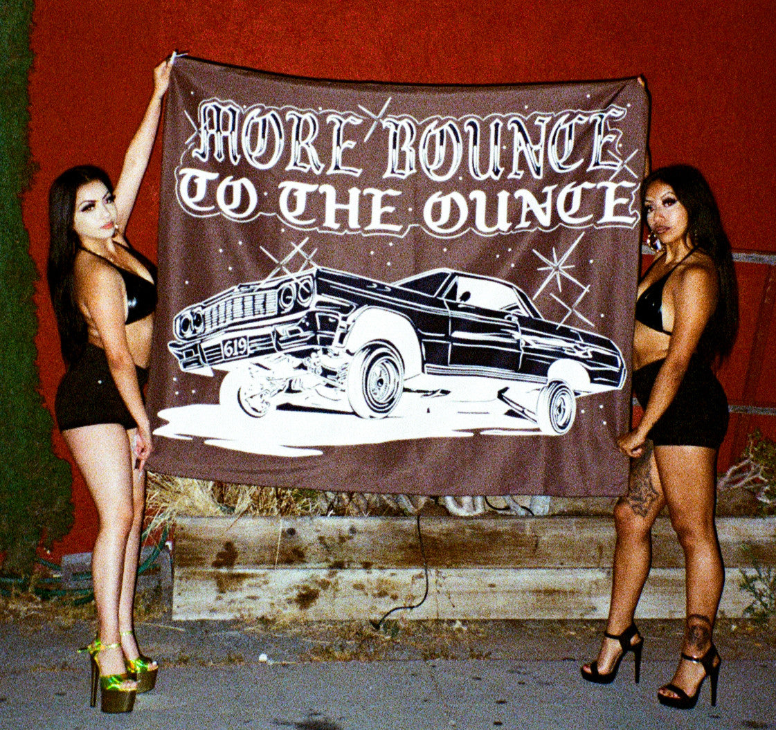More Bounce To The Ounce Tapestry (BROWN)