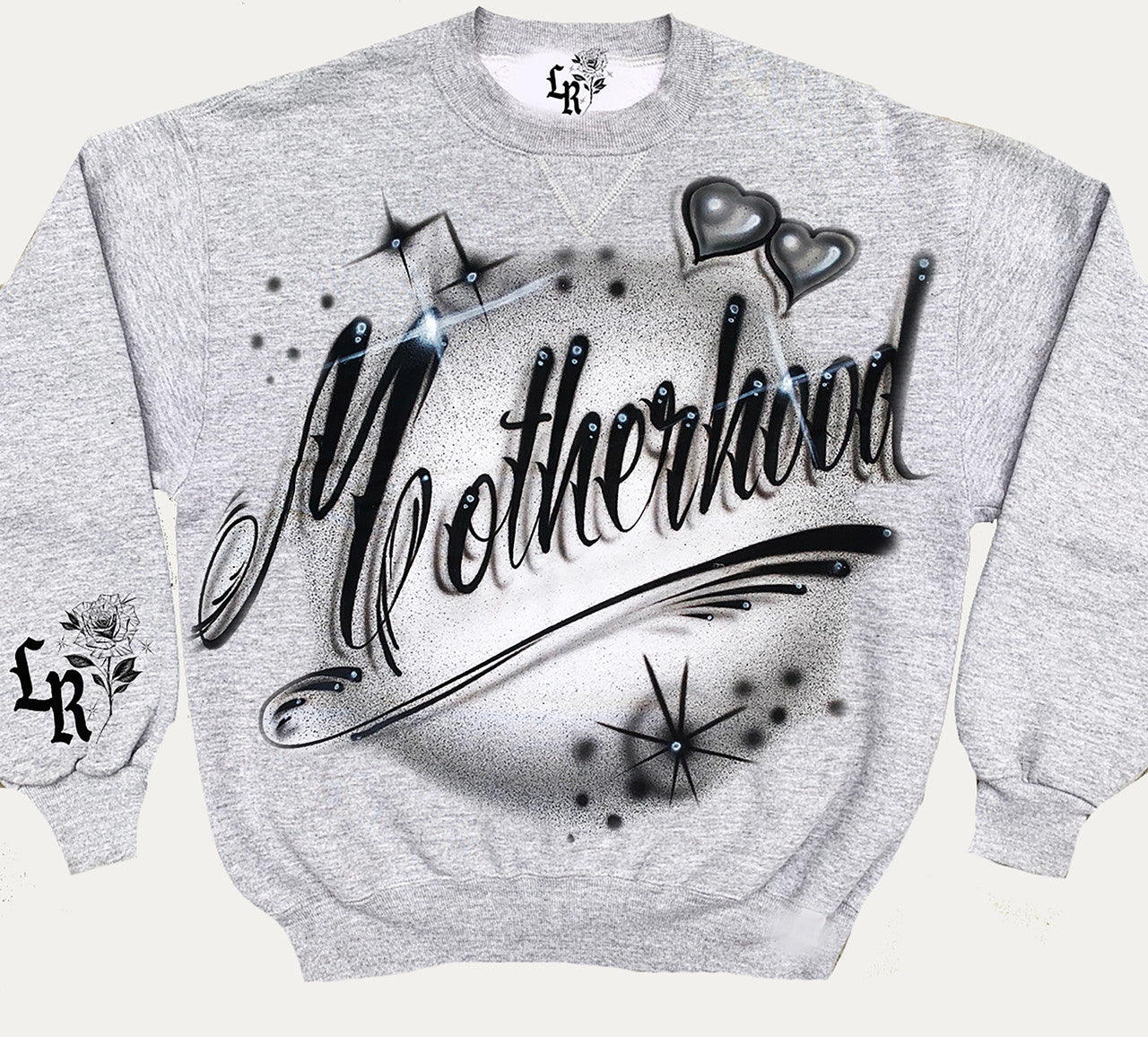 PREORDER** I HEART MOTHERHOOD Crewneck (HEATHER GREY)