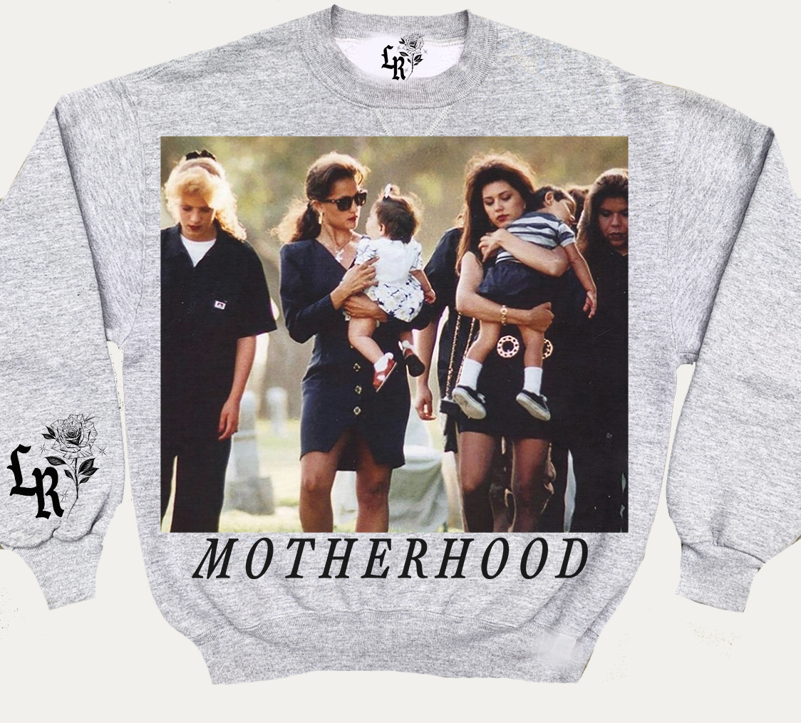 MI VIDA Crewneck (HEATHER GREY)