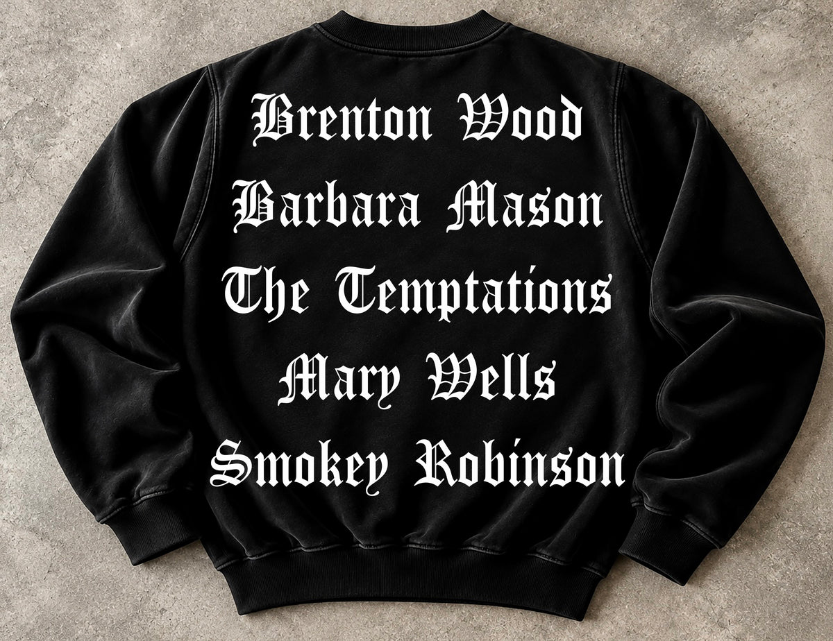 Limited Edition 'OLDIES POR VIDA' Crewneck (BLACK)