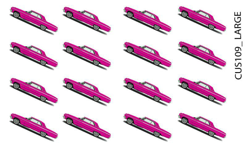 Lux Rosa Impala Nail Stickers (Pink)
