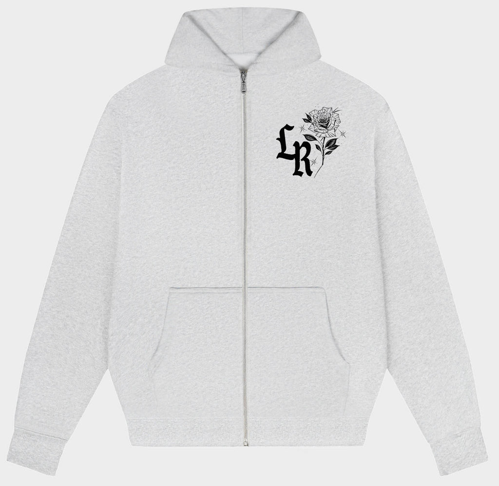 LIMITED EDITION 'You Really Got A  Hold On Me' ZIP-UP Hoodie (GREY/BLACK)