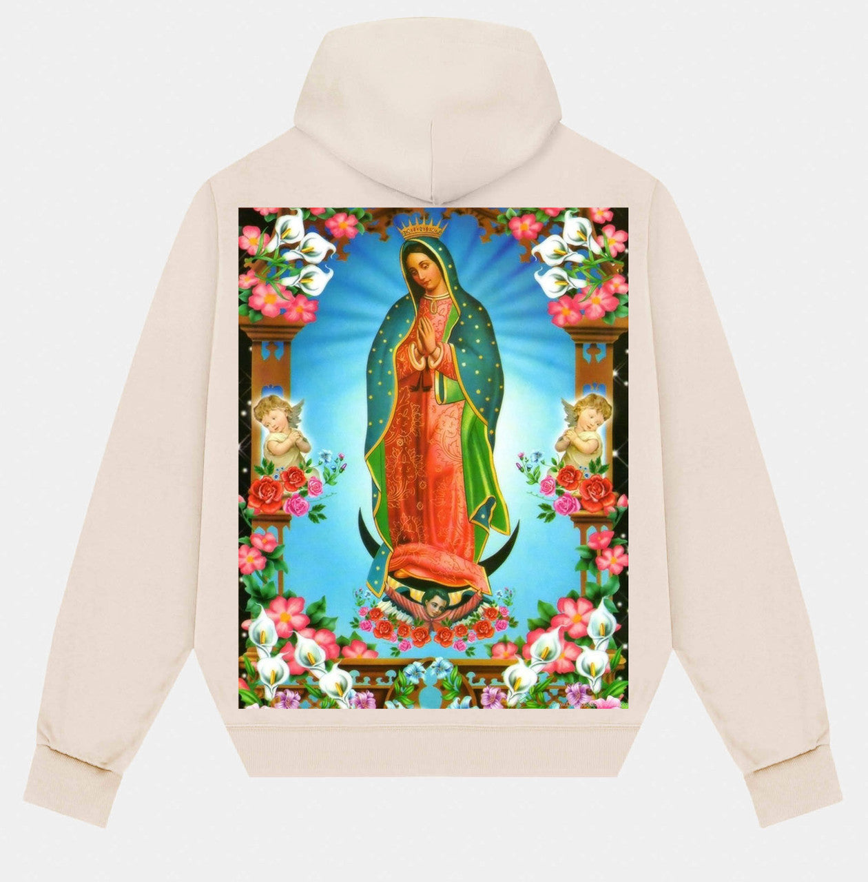 SHINE DOWN ON ME Premium Fleece Pullover Hoodie (TAN)