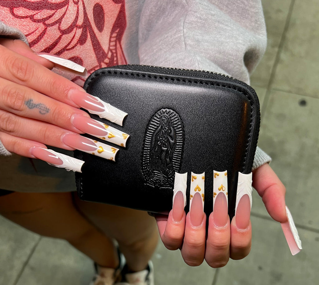 Lux Rosa OUR LADY Wallet- Black