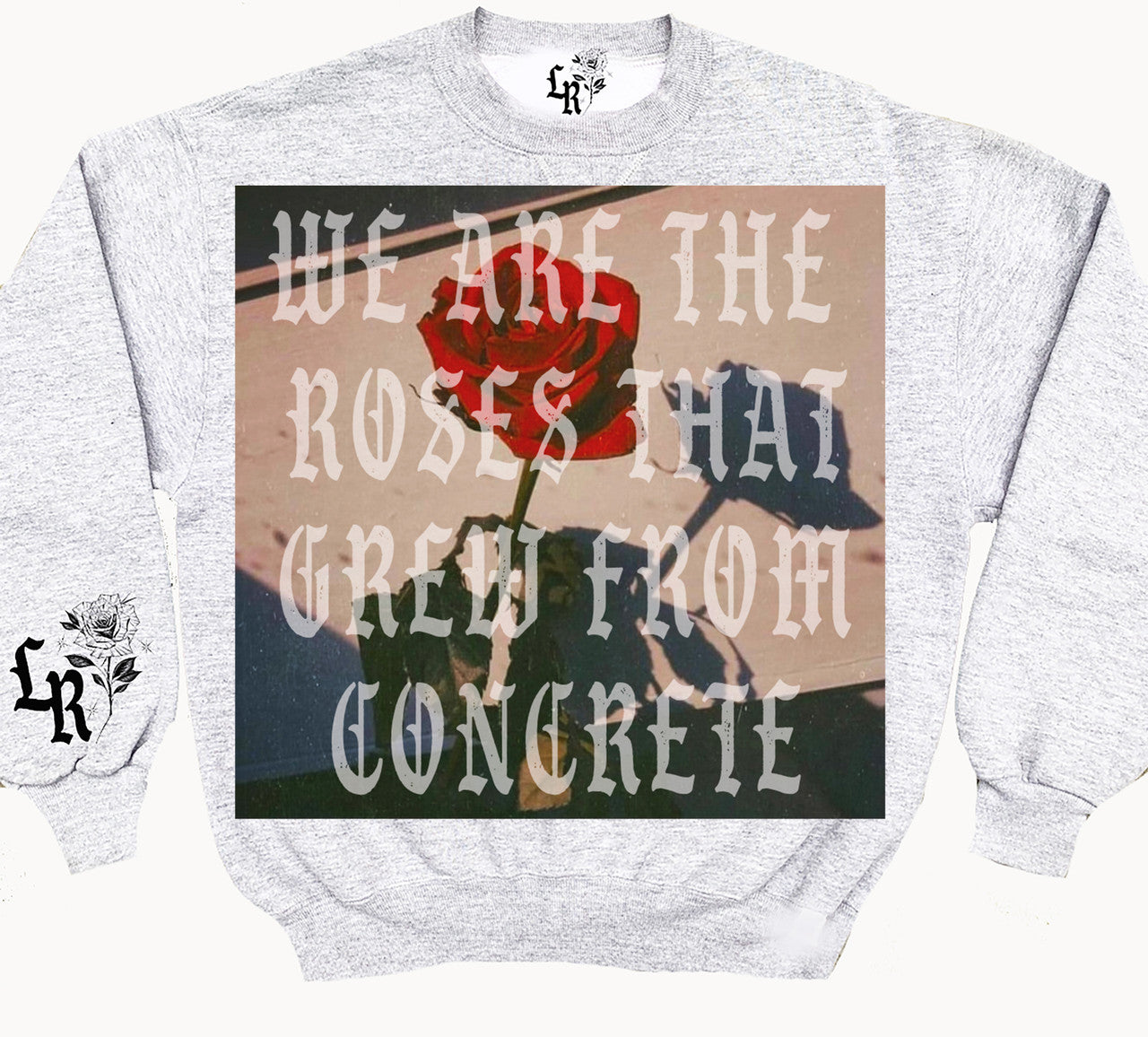 WE ARE THE ROSES' Crewneck (Grey)