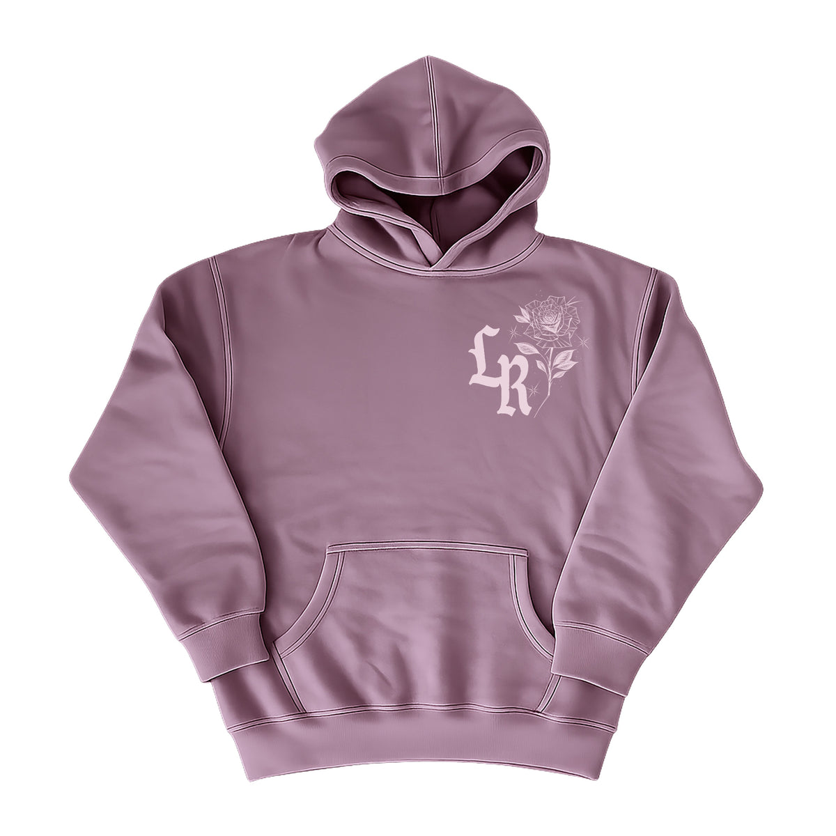 Limited Edition 'YOU REALLY GOT A HOLD ON ME' Ultra Premium Vintage Washed Pullover Hoodie (VINTAGE WASHED PLUM)